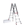 Altrex Altrex Vouwladder Varitrex Teleprof Flex 4x4 treden Altrex Altrex Vouwladder Varitrex Teleprof Flex 4x4 treden