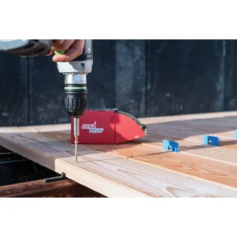 Dynaplus Dynaplus vlonderschroef Xtreme +snijpunt AR-coating platkop Torx 5,0 x 60 mm - emmer