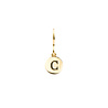 All the Luck in the World Character Goldplated Earring letter C All the Luck in the World Character Goldplated Earring letter C
