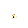 All the Luck in the World Character Goldplated Earring letter G All the Luck in the World Character Goldplated Earring letter G
