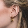 All the Luck in the World Character Goldplated Earring letter I All the Luck in the World Character Goldplated Earring letter I