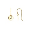 All the Luck in the World Character Goldplated Earring letter J All the Luck in the World Character Goldplated Earring letter J