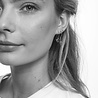 All the Luck in the World Character Silverplated Earring letter N All the Luck in the World Character Silverplated Earring letter N