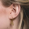 All the Luck in the World Character Goldplated Earring letter O All the Luck in the World Character Goldplated Earring letter O