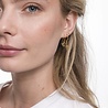 All the Luck in the World Character Goldplated Earring letter O All the Luck in the World Character Goldplated Earring letter O