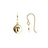 All the Luck in the World Character Goldplated Earring letter T All the Luck in the World Character Goldplated Earring letter T