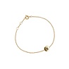 All the Luck in the World Character Goldplated Bracelet letter B All the Luck in the World Character Goldplated Bracelet letter B