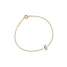 All the Luck in the World Character Goldplated Bracelet letter C All the Luck in the World Character Goldplated Bracelet letter C