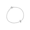 All the Luck in the World Character Silverplated Bracelet letter C All the Luck in the World Character Silverplated Bracelet letter C