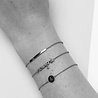 All the Luck in the World Character Silverplated Bracelet letter D All the Luck in the World Character Silverplated Bracelet letter D