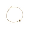 All the Luck in the World Character Goldplated Bracelet letter F All the Luck in the World Character Goldplated Bracelet letter F
