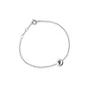 All the Luck in the World Character Silverplated Bracelet letter F All the Luck in the World Character Silverplated Bracelet letter F