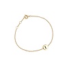 All the Luck in the World Character Goldplated Bracelet letter I All the Luck in the World Character Goldplated Bracelet letter I