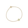 All the Luck in the World Character Goldplated Bracelet letter J All the Luck in the World Character Goldplated Bracelet letter J