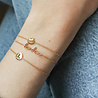 All the Luck in the World Character Goldplated Bracelet letter L All the Luck in the World Character Goldplated Bracelet letter L
