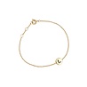 All the Luck in the World Character Goldplated Bracelet letter L All the Luck in the World Character Goldplated Bracelet letter L