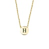 All the Luck in the World Character Goldplated Necklace letter H All the Luck in the World Character Goldplated Necklace letter H