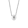 All the Luck in the World Character Silverplated Necklace letter H All the Luck in the World Character Silverplated Necklace letter H