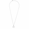All the Luck in the World East Silverplated Necklace Fan All the Luck in the World East Silverplated Necklace Fan