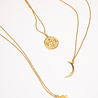 All the Luck in the World East Goldplated Necklace Lucky Coin All the Luck in the World East Goldplated Necklace Lucky Coin