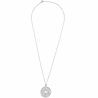 All the Luck in the World East Silverplated Necklace Lucky Coin All the Luck in the World East Silverplated Necklace Lucky Coin