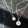 All the Luck in the World East Silverplated Necklace Lucky Coin All the Luck in the World East Silverplated Necklace Lucky Coin