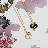 All the Luck in the World East Goldplated Necklace Small Dragon All the Luck in the World East Goldplated Necklace Small Dragon