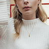 All the Luck in the World East Goldplated Earring Fan All the Luck in the World East Goldplated Earring Fan