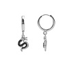 All the Luck in the World East Silverplated Earring Big Dragon All the Luck in the World East Silverplated Earring Big Dragon