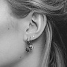 All the Luck in the World East Silverplated Earring Big Dragon All the Luck in the World East Silverplated Earring Big Dragon