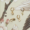 All the Luck in the World East Goldplated Earring Crane All the Luck in the World East Goldplated Earring Crane