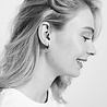 All the Luck in the World Parade Silverplated Earrings Circle All the Luck in the World Parade Silverplated Earrings Circle