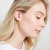 All the Luck in the World Parade Goldplated Earrings Open Circle All the Luck in the World Parade Goldplated Earrings Open Circle