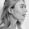 All the Luck in the World Parade Silverplated Earrings Eye All the Luck in the World Parade Silverplated Earrings Eye