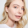 All the Luck in the World Parade Goldplated Earrings Hand All the Luck in the World Parade Goldplated Earrings Hand