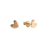 All the Luck in the World Parade Goldplated Earrings Heart All the Luck in the World Parade Goldplated Earrings Heart