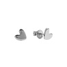 All the Luck in the World Parade Silverplated Earrings Heart All the Luck in the World Parade Silverplated Earrings Heart