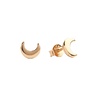 All the Luck in the World Parade Goldplated Earrings Moon All the Luck in the World Parade Goldplated Earrings Moon