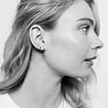 All the Luck in the World Parade Silverplated Earrings Moon All the Luck in the World Parade Silverplated Earrings Moon