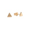 All the Luck in the World Parade Goldplated Earrings Triangle All the Luck in the World Parade Goldplated Earrings Triangle