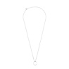 All the Luck in the World Souvenir Silverplated Necklace Cirlce All the Luck in the World Souvenir Silverplated Necklace Cirlce
