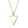 All the Luck in the World Souvenir Goldplated Necklace Open Triangle All the Luck in the World Souvenir Goldplated Necklace Open Triangle