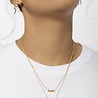 All the Luck in the World Souvenir Goldplated Necklace Rectangle All the Luck in the World Souvenir Goldplated Necklace Rectangle