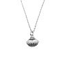 All the Luck in the World Souvenir Silverplated Necklace Sea Shell All the Luck in the World Souvenir Silverplated Necklace Sea Shell