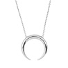 All the Luck in the World Souvenir Silverplated Necklace Horn All the Luck in the World Souvenir Silverplated Necklace Horn