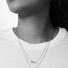 All the Luck in the World Souvenir Silverplated Necklace Long Moon All the Luck in the World Souvenir Silverplated Necklace Long Moon