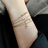 All the Luck in the World Souvenir Goldplated Bracelet Cross All the Luck in the World Souvenir Goldplated Bracelet Cross