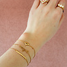 All the Luck in the World Souvenir Goldplated Bracelet Lips All the Luck in the World Souvenir Goldplated Bracelet Lips