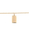 All the Luck in the World Souvenir Goldplated Bracelet Rectangle All the Luck in the World Souvenir Goldplated Bracelet Rectangle