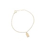 All the Luck in the World Souvenir Goldplated Bracelet Rectangle All the Luck in the World Souvenir Goldplated Bracelet Rectangle